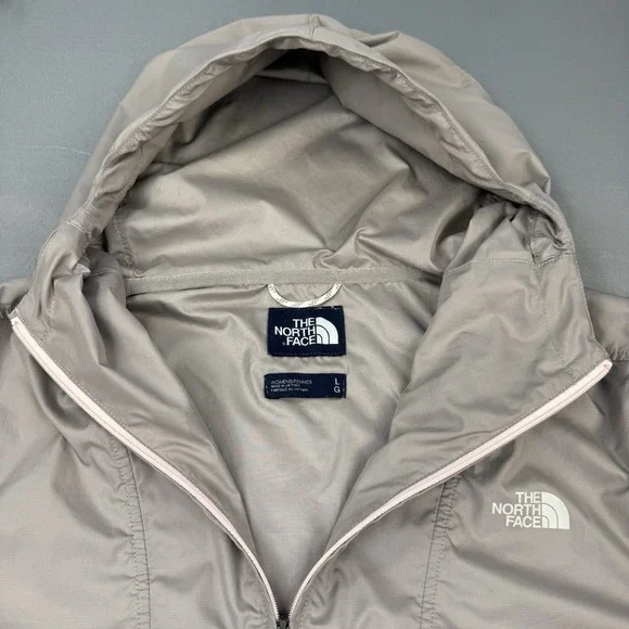 The North Face Class V Pathfinder 1/2 Zip Hooded Pullover Jacket Women's L Pink - Picture 7 of 12